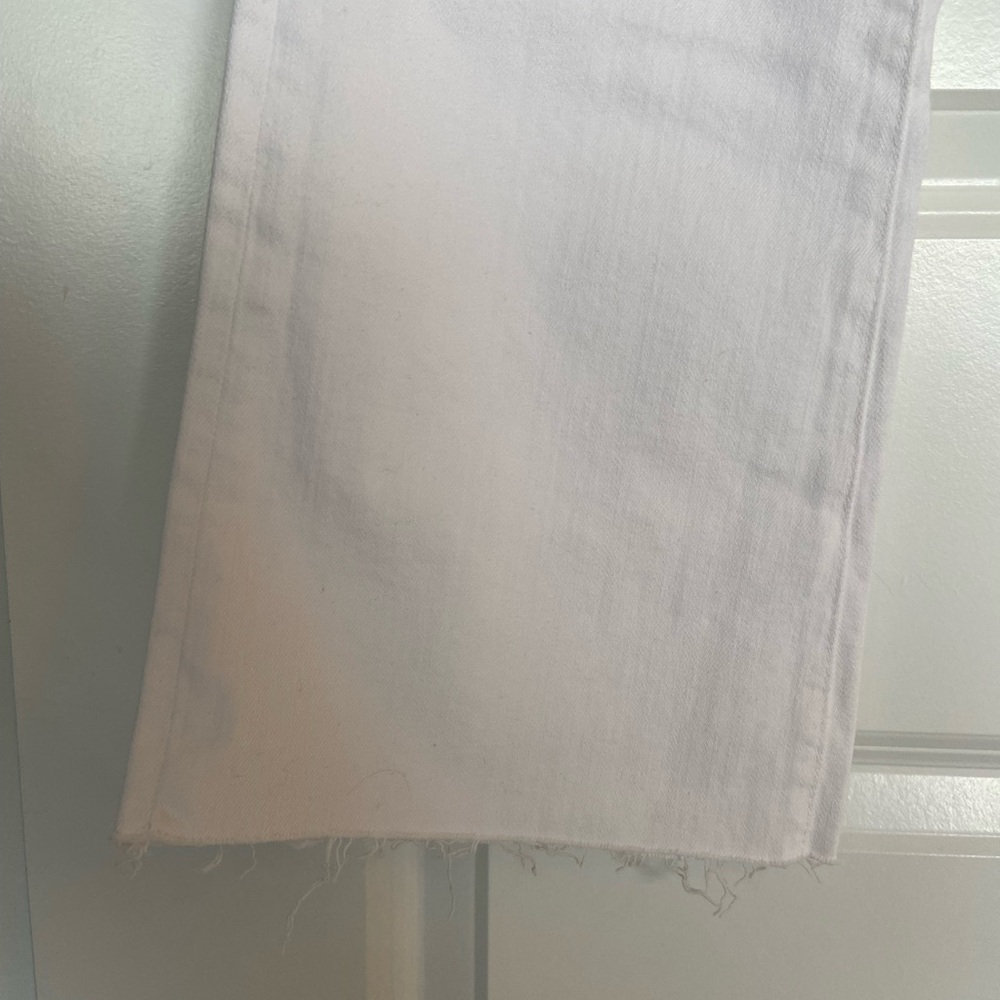 Ag Adriano Goldschmied Women's White Jeans - Alexxis Boot - Picture 6 of 7